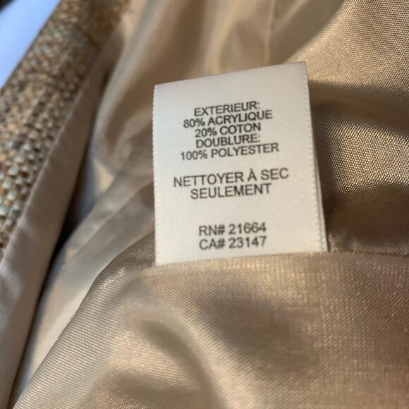 Talbots Tweed Women's Blazer Plus Size 16 - Picture 7 of 10